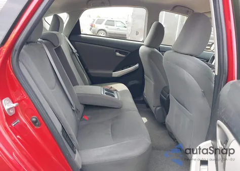 2012 Toyota Prius Two из США, поврежденный, VIN JTDKN3DU6C1502910